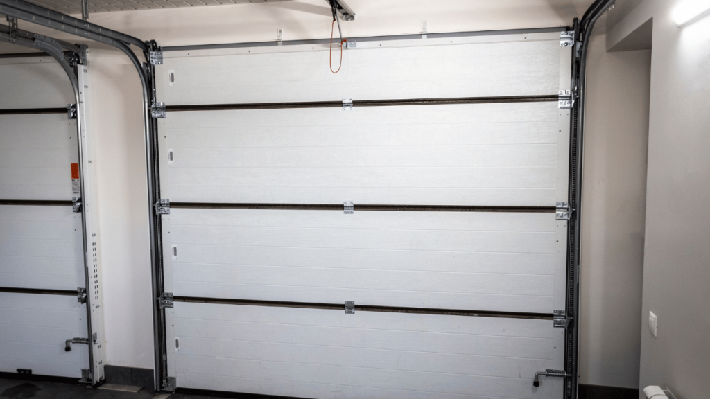 What maintenance should be done on a garage door